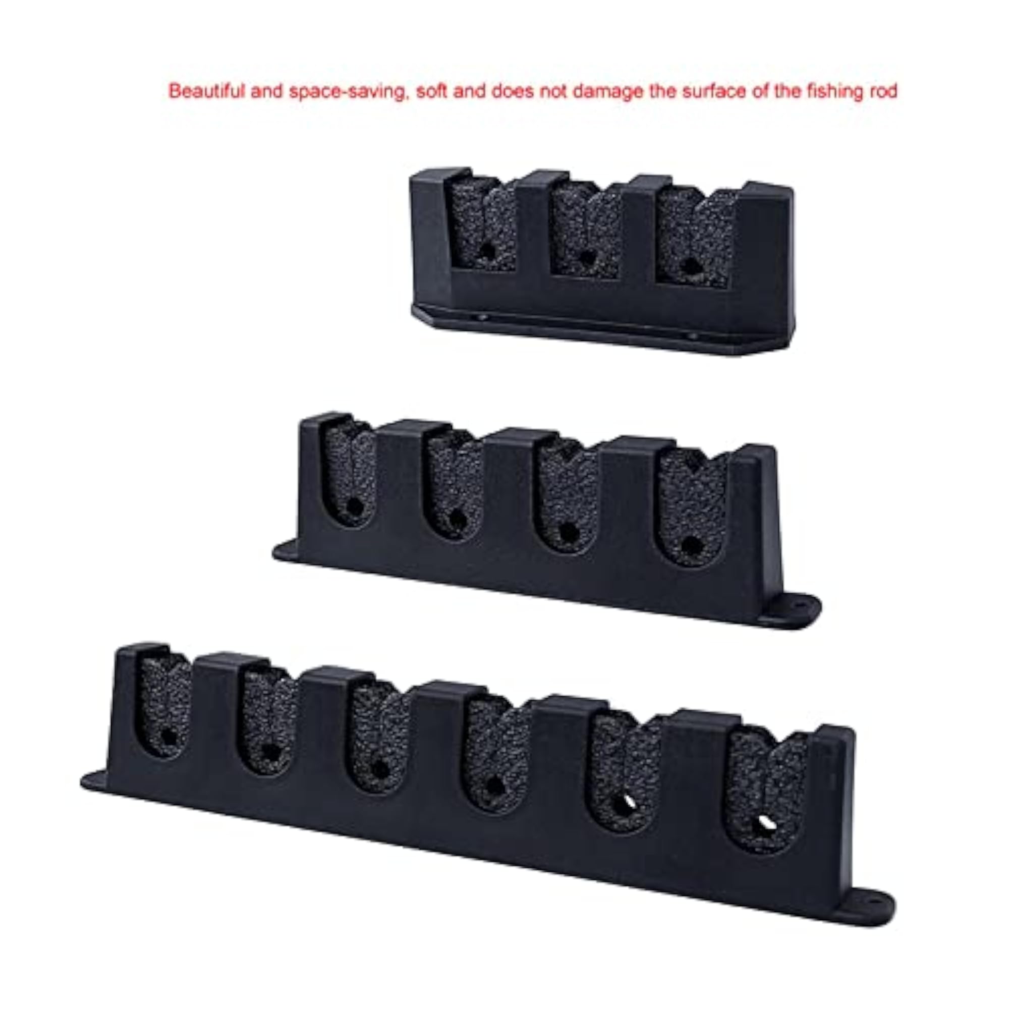 ABS Plastic Fishing Rod Holder for Garage